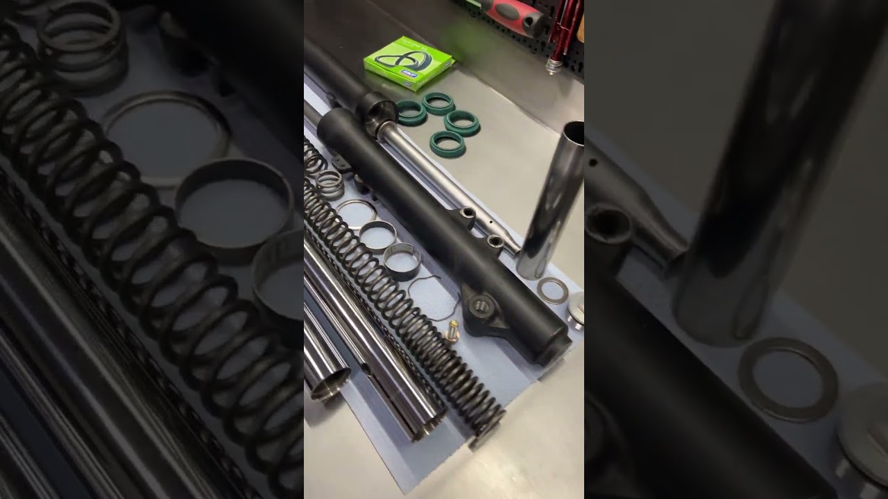 Substituição retentores de bengala xt660