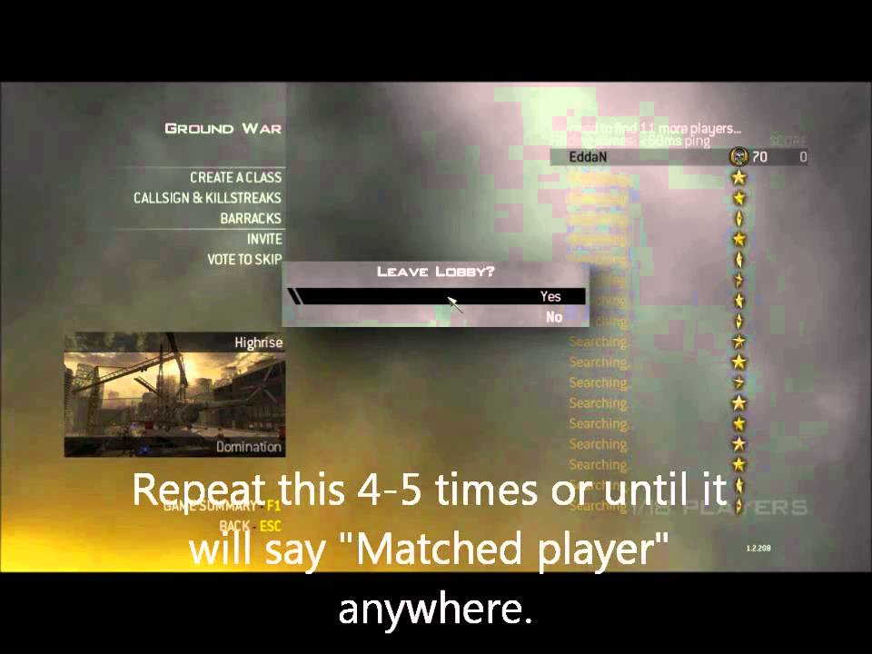How to become host in every game of  Call of Duty: Modern Warfare 2 (gamehost)