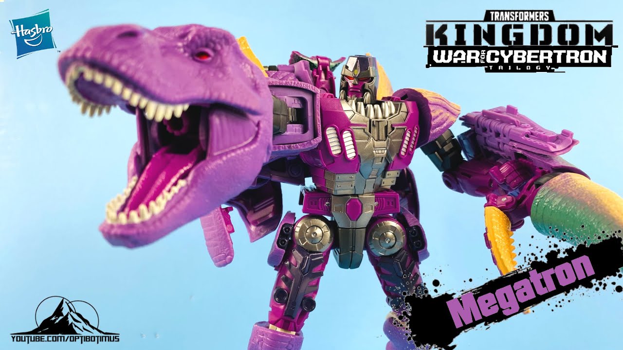 Transformers War for Cybertron Kingdom Leader Class MEGATRON Video Review