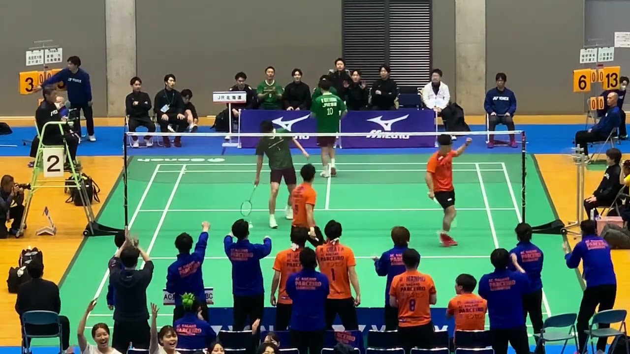 JR北海道 vs AC長野パルセイロBC   SJリーグⅡ　黒石大会第五回戦　男子