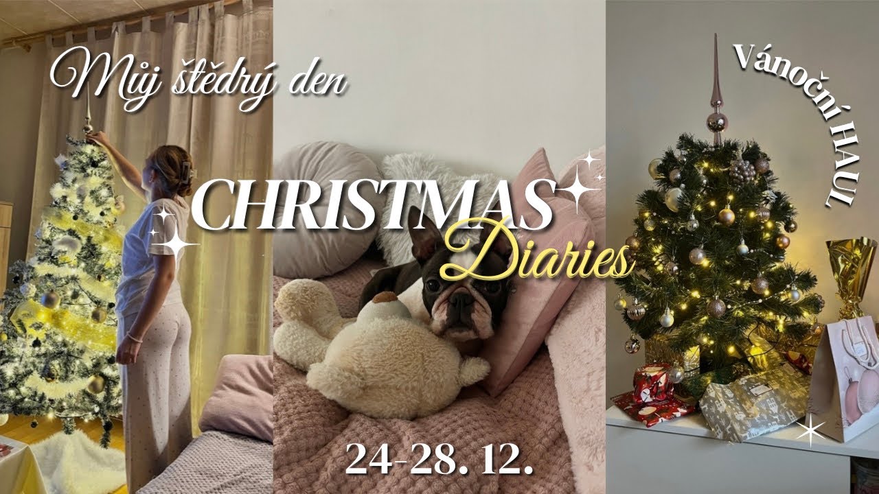 Moje Vánoce🍾 24- 28. 12. + HAUL | CZ | 🎄😊