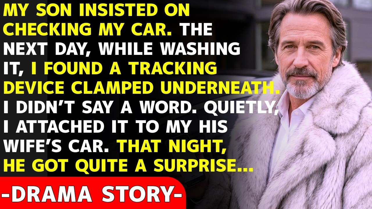 My Son Hid a Tracker in My Car — I Moved It to His Wife’s Car… That Night, Everything Changed