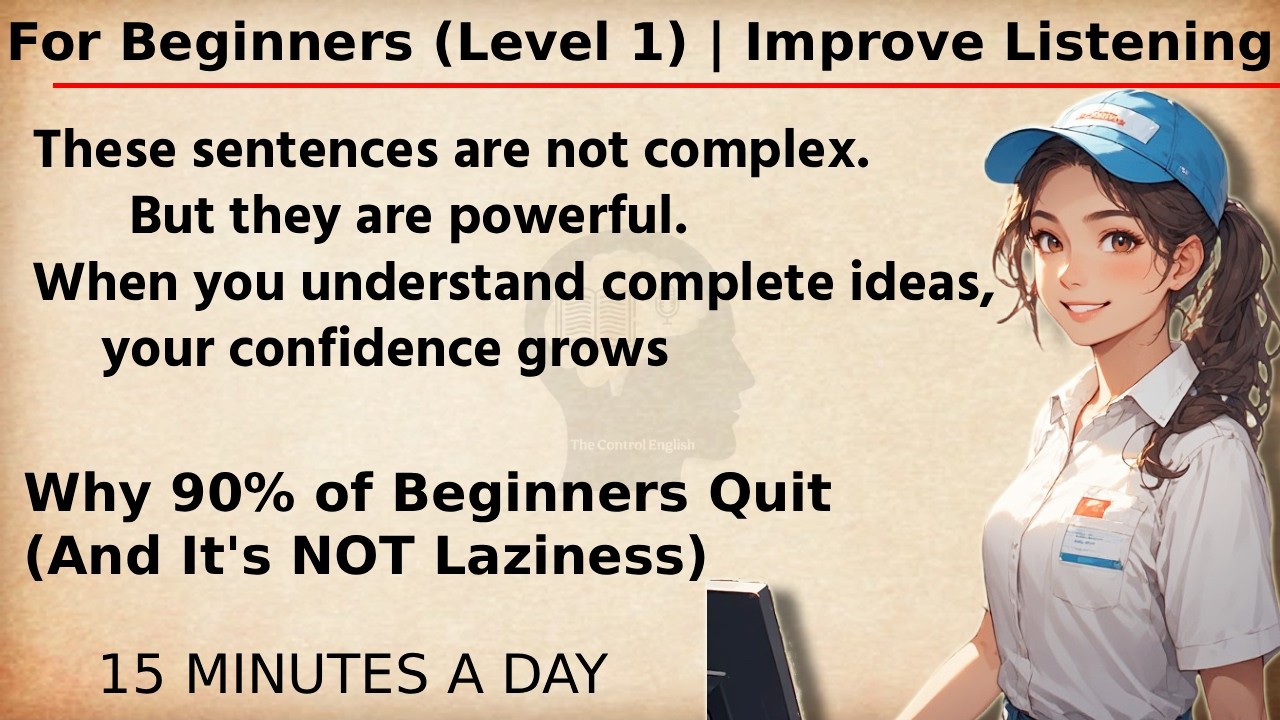 Learn English Through Stories for Beginners (Level 1)  | Improve Listening & Speaking Skills