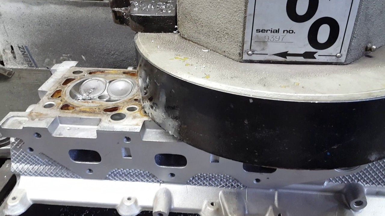 Cepillado -rectificado de cabeza de aluminio