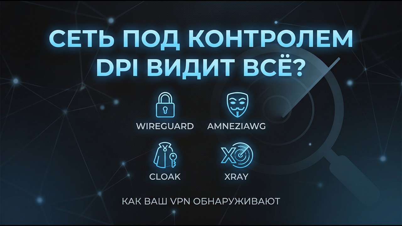 Как DPI узнаёт VPN: WireGuard, AmneziaWG, Cloak и XRay