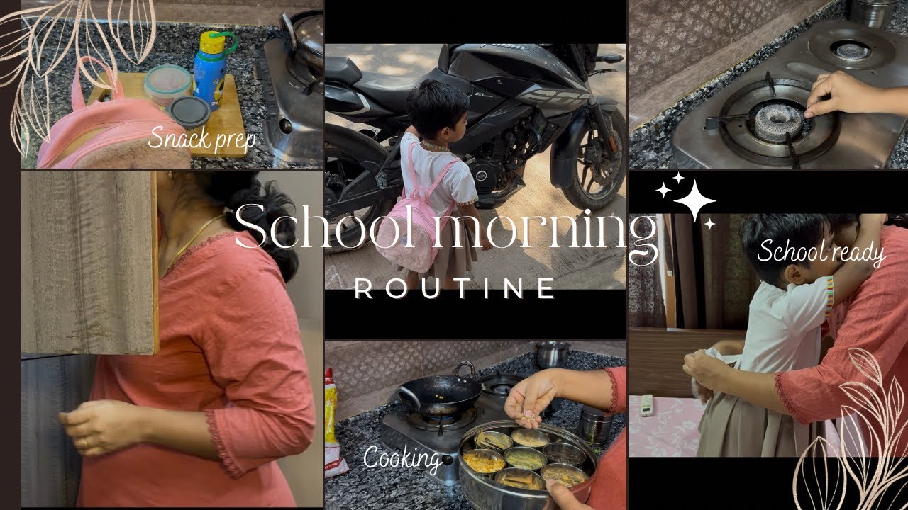 தமிழில்- Raw and realistic morning routine of a mom |solo parenting @Thilosvlogs 