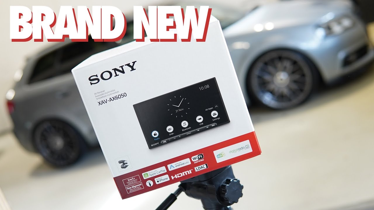 Sony XAV AX6050 - беспроводная система Carplay. Распаковка и установка!