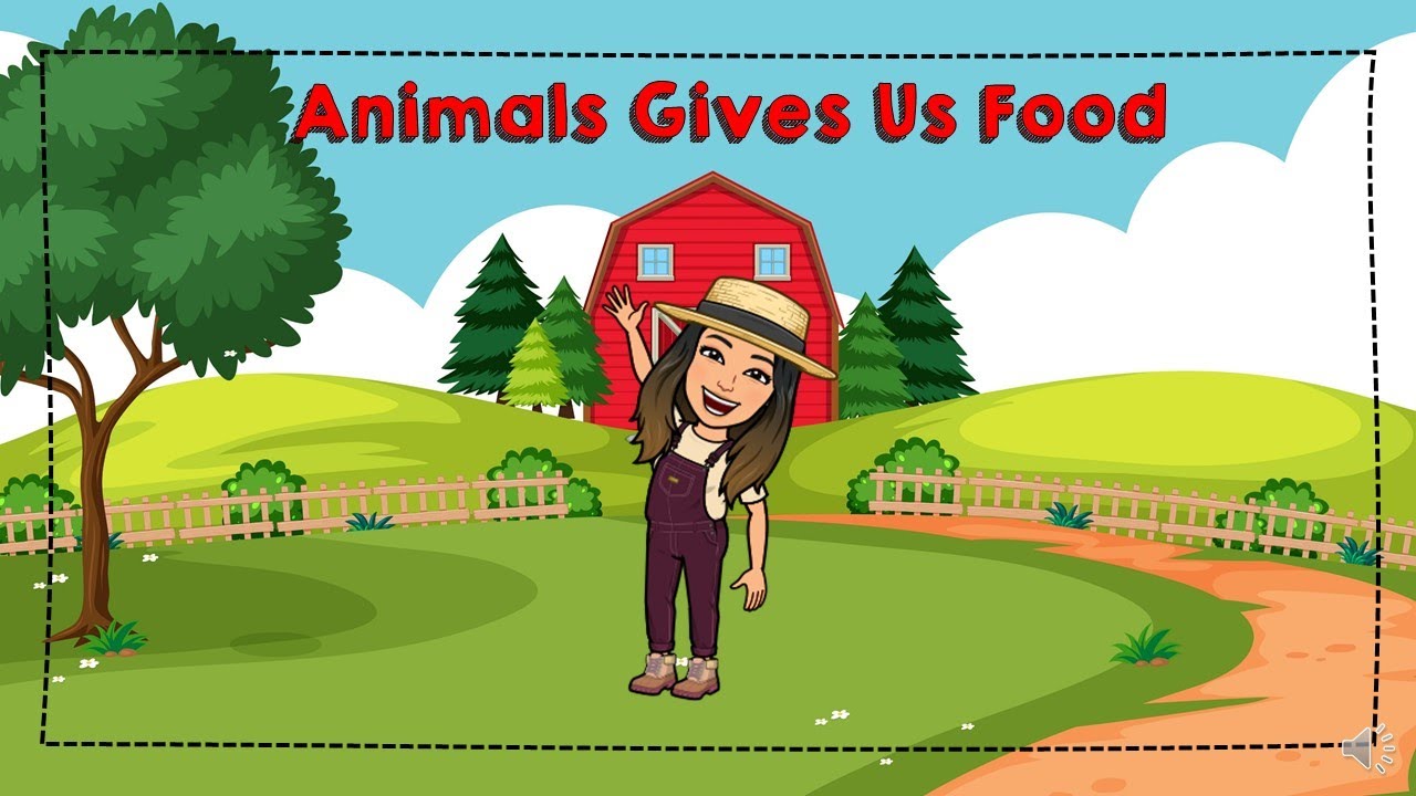 Food from Animals | Animals Gives Us Food | Kindergarten