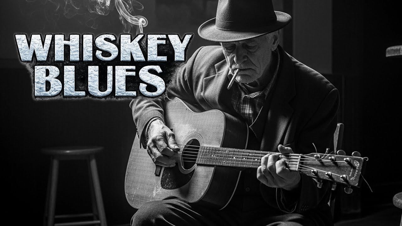 Relaxing Whiskey Blues Music | Slow Whiskey Blues Songs for Midnight Mood