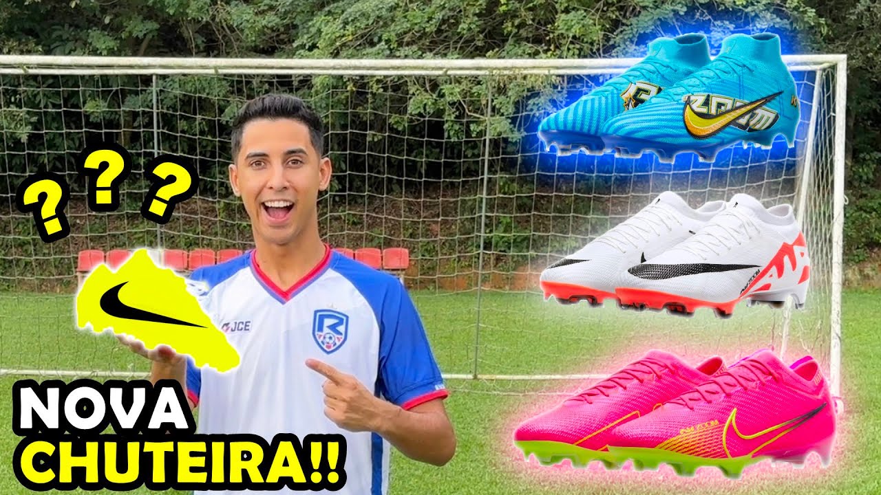 REVELANDO A MINHA NOVA CHUTEIRA PARA O CAMPEONATO! ‹ Rikinho ›