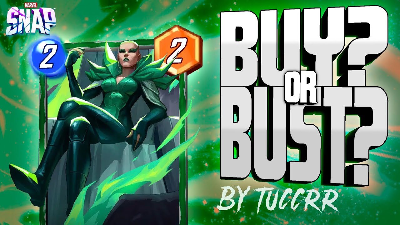 Should you buy Moondragon? | Card Breakdown and 3 Decks | Buy or Bust | Marvel Snap