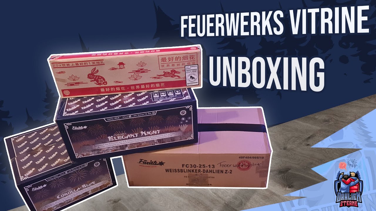 900€ FEUERWERKS VITRINE BESTELLUNG🔥 2022/23