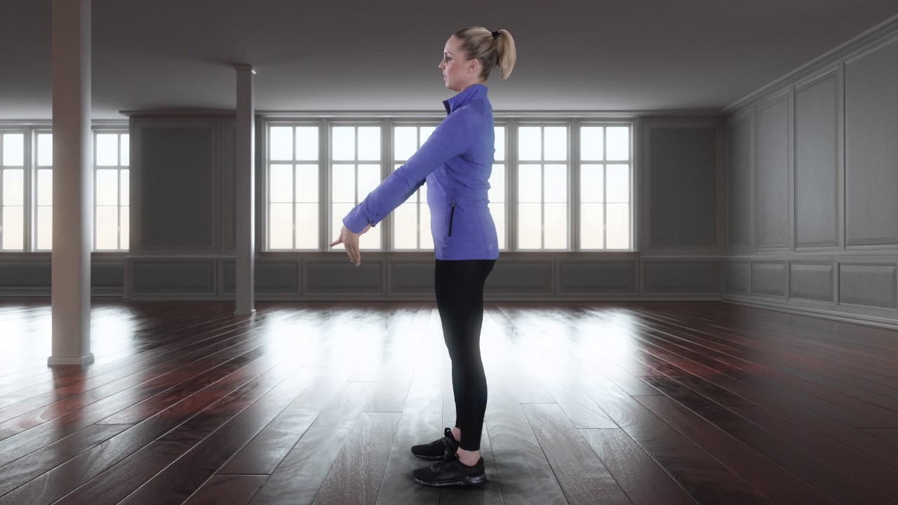 Golferarm Dehnung - Anleitung