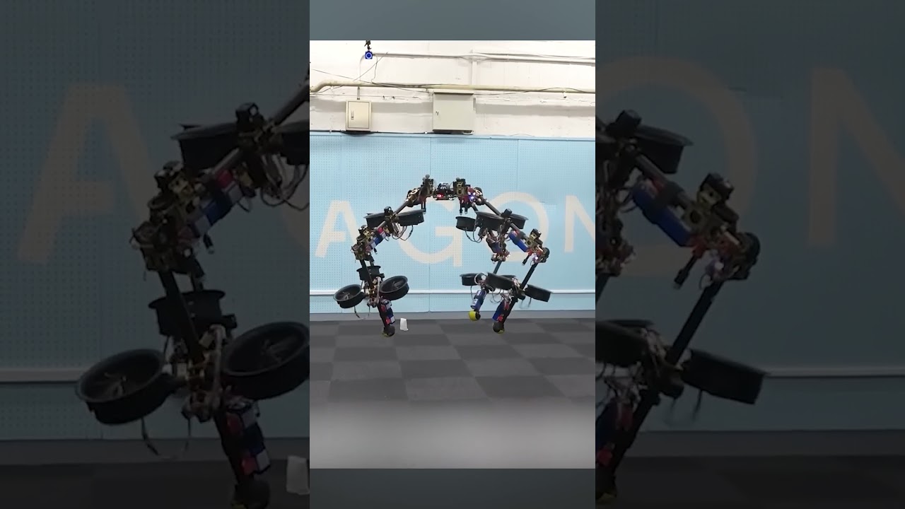 This robot can fly, walk and crawl