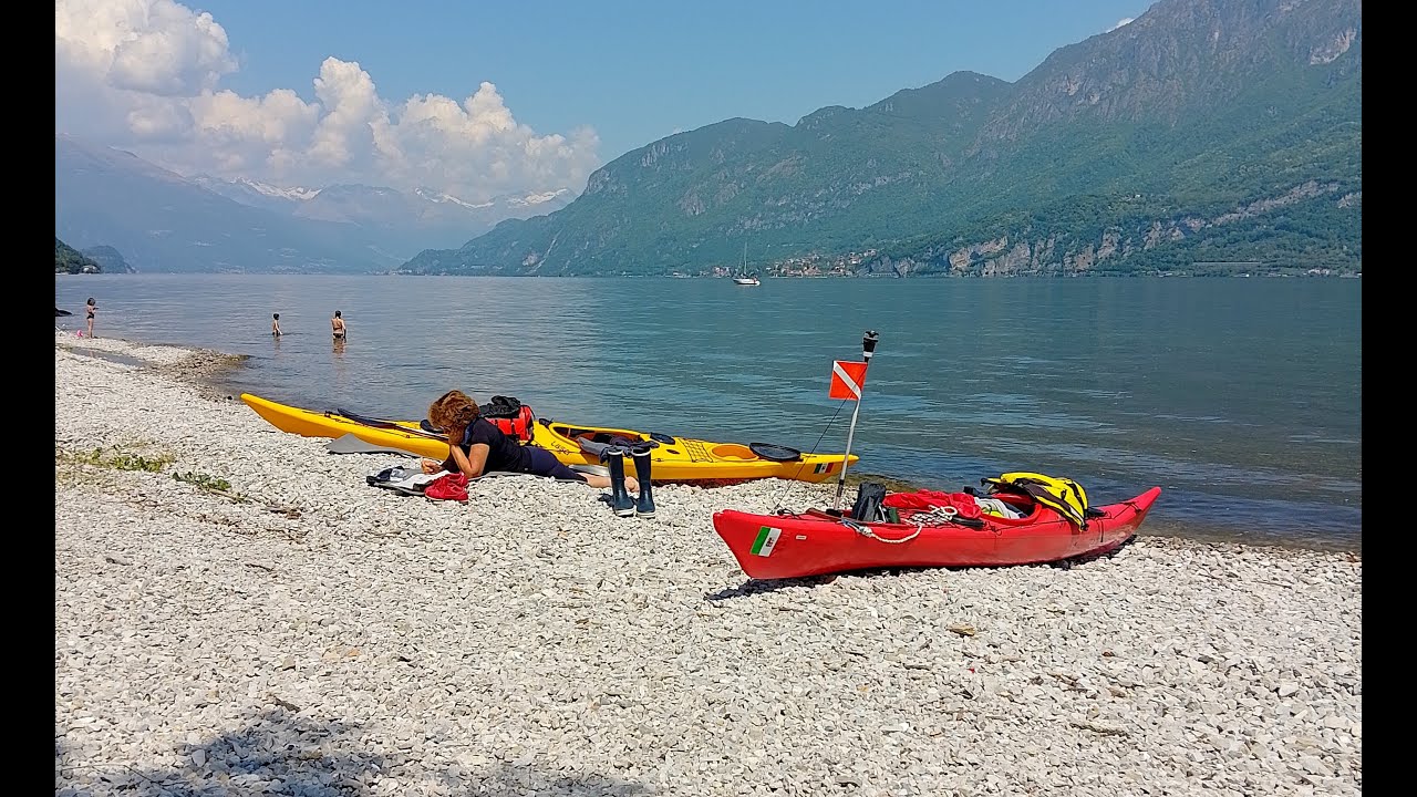 #COMOLAKE#MENAGGIO - ONNO beach - MENAGGIO#LAKECOMO#BELLAGIO by kayak#