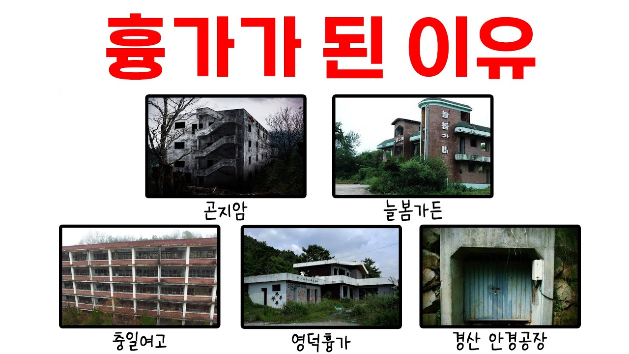 절대로 들어가지마... [대한민국 5대 흉가]