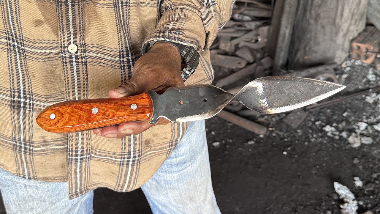 Watch Metal Turn Into a Cool Tool in Minutes!