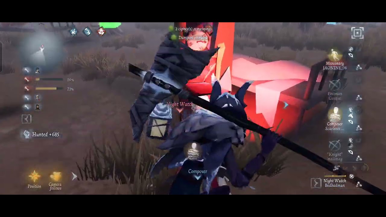 Identity V | This one Nightwalk decided to show mercy on me 