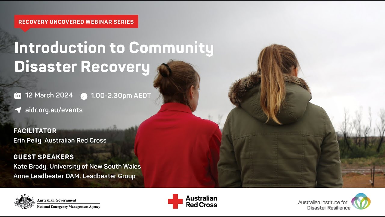 Recovery Uncovered | Introduction to Community Disaster Recovery