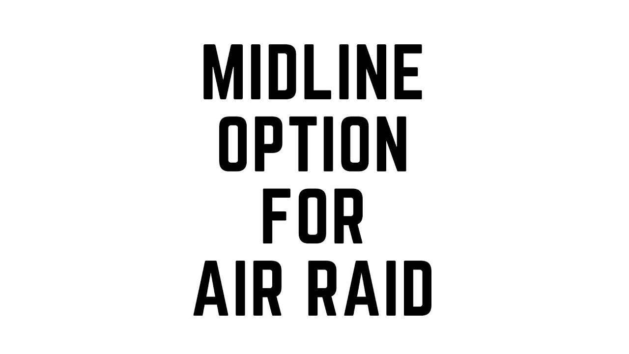 Вариант средней линии для Air Raid 2