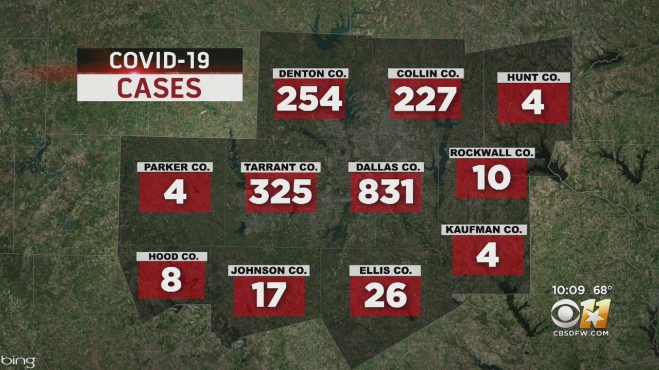 Coronavirus In Texas: COVID-19 Sweeps Through North Texas