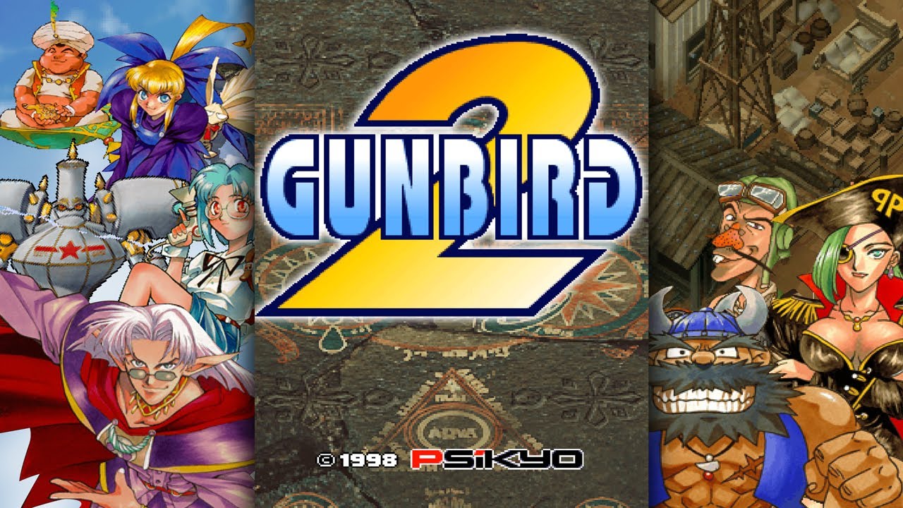 Gunbird 2 / ガンバード2 (1998) Arcade - 2 Players Alucard and Marion [TAS]