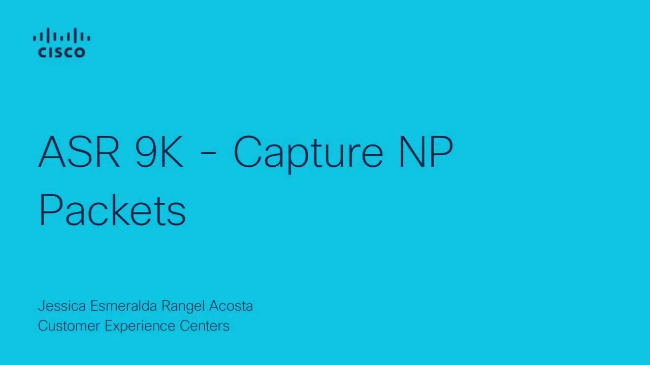 How to Capture NP Packets on Cisco ASR 9K | Network Performance Diagnostics