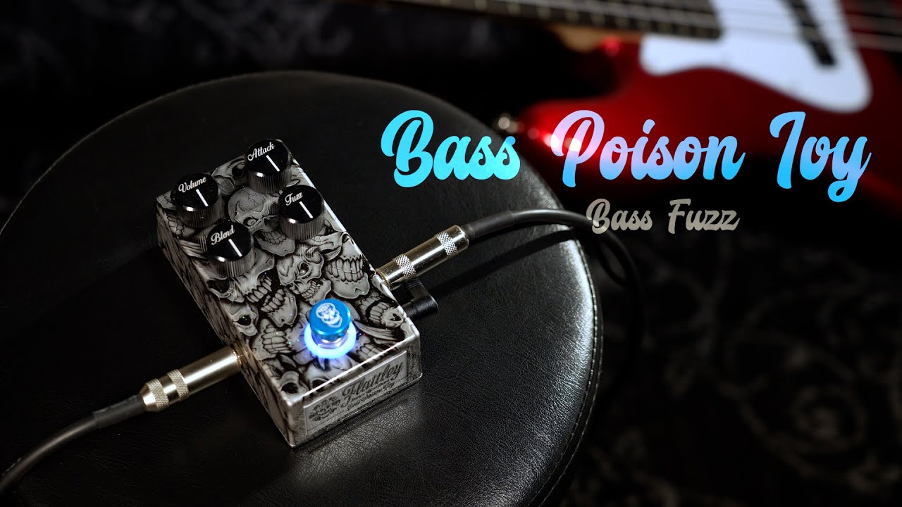 Bass Poison Ivy ベース用ファズ / Flattley Guitar Pedals