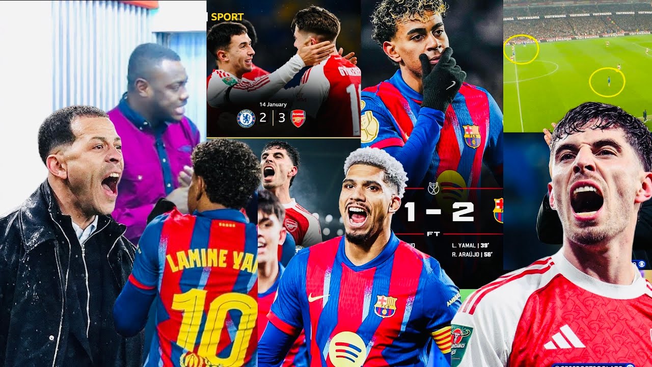 BARCELONA 2:1 ALBECETE,CHELSEA 0:1 ARSENAL HUGE TACTICAL BATTLE,KAI HARVETZ,LAMIME YAMAL,ARAJUO