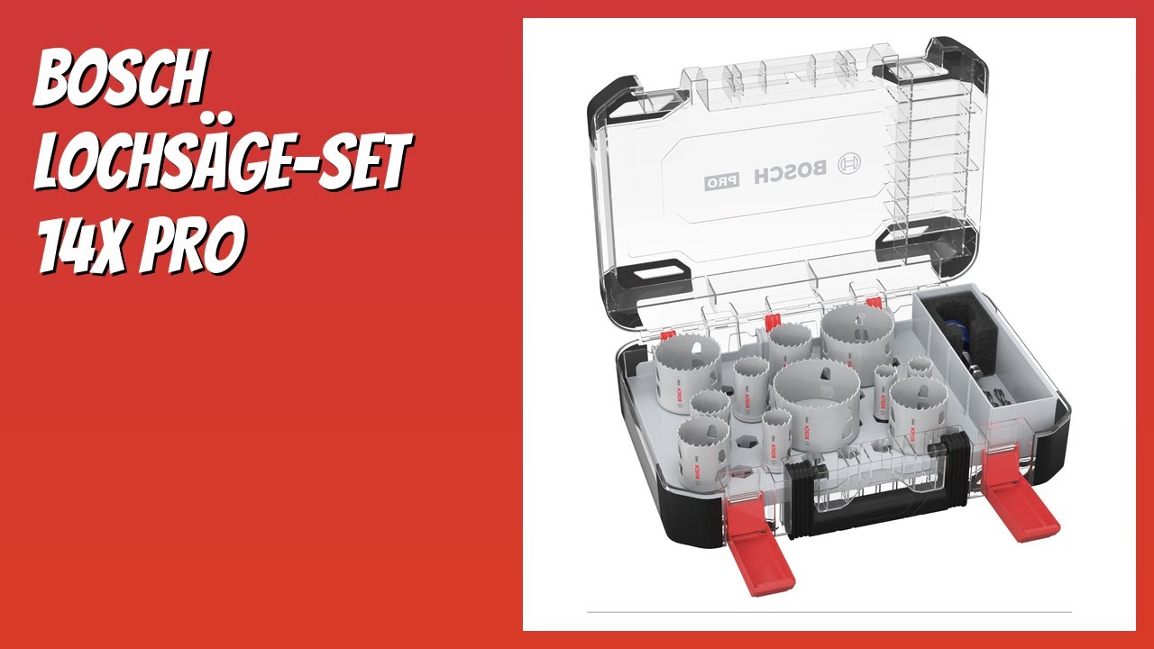 BEWERTUNG (2026): Bosch Lochsäge-Set 14x PRO. Infos