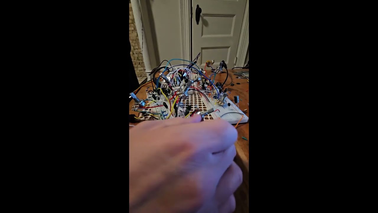 Designing pedal with parallel boost and bandpass EQ
