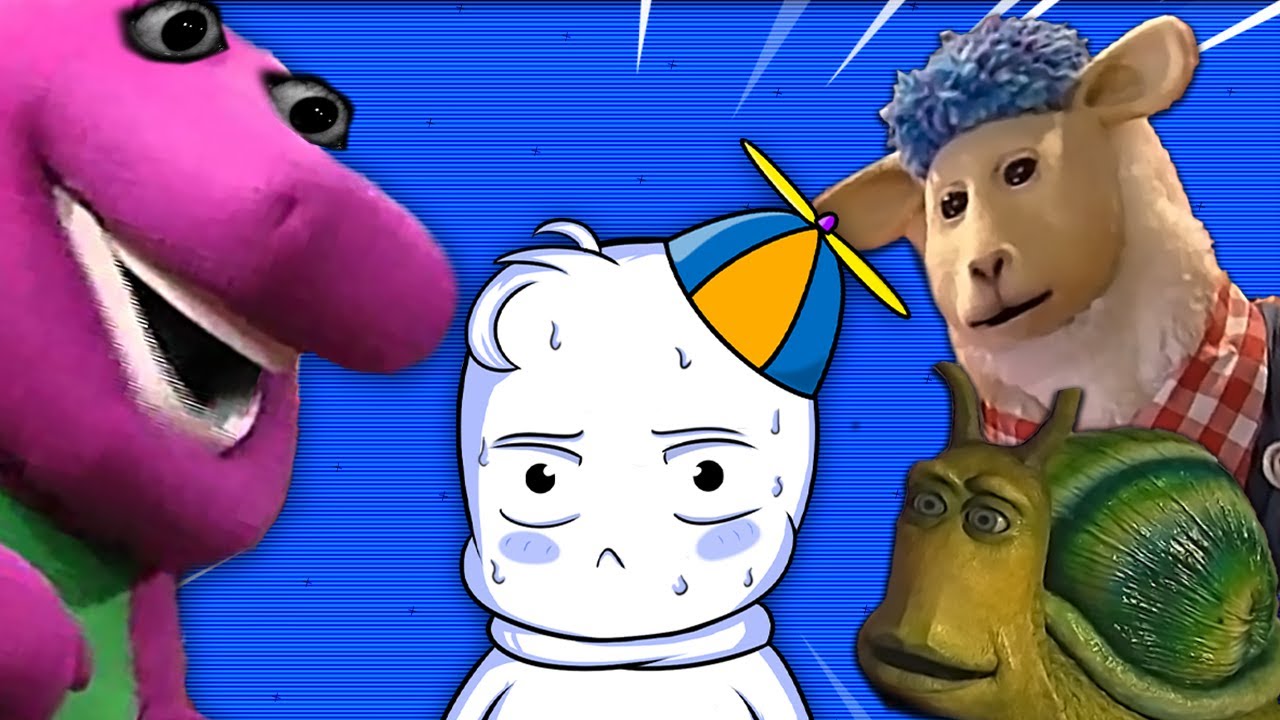 برامج الاطفال كانت تخوف !!