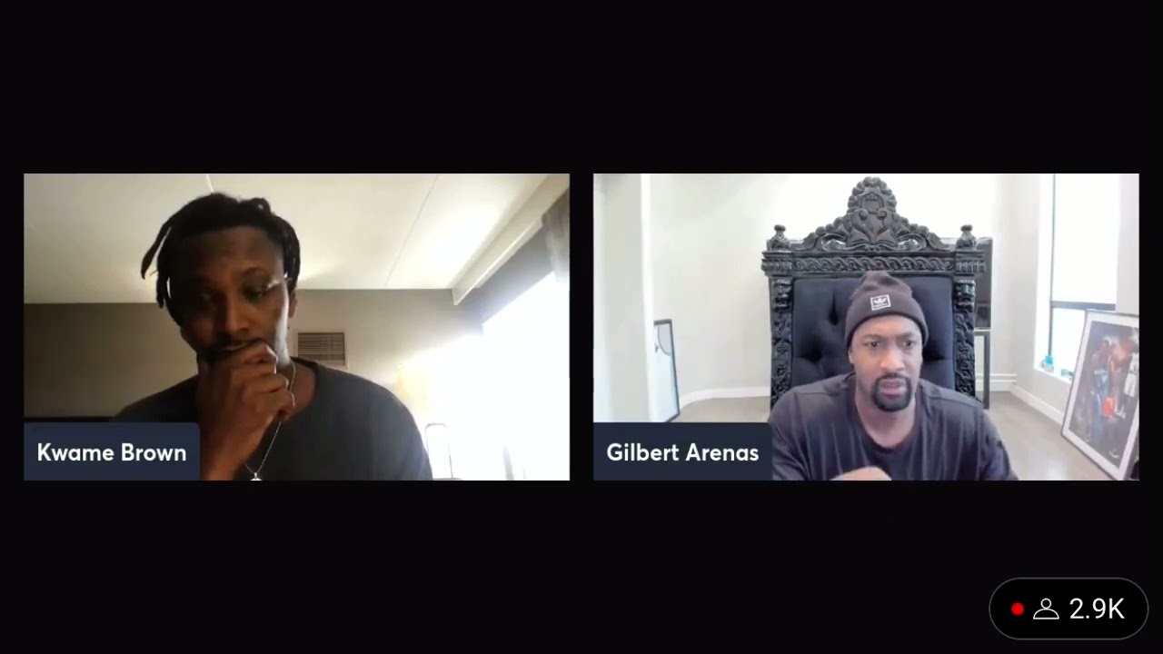 Gilbert Arenas & Kwame Brown NoChill🔥 (Exchange Words)