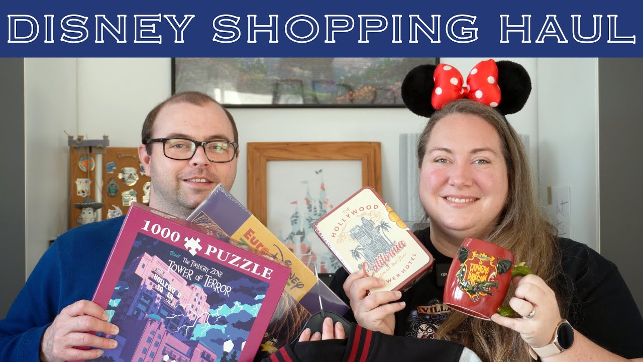 DISNEY SHOPPING HAUL  | Disneyland Paris and Shop Disney