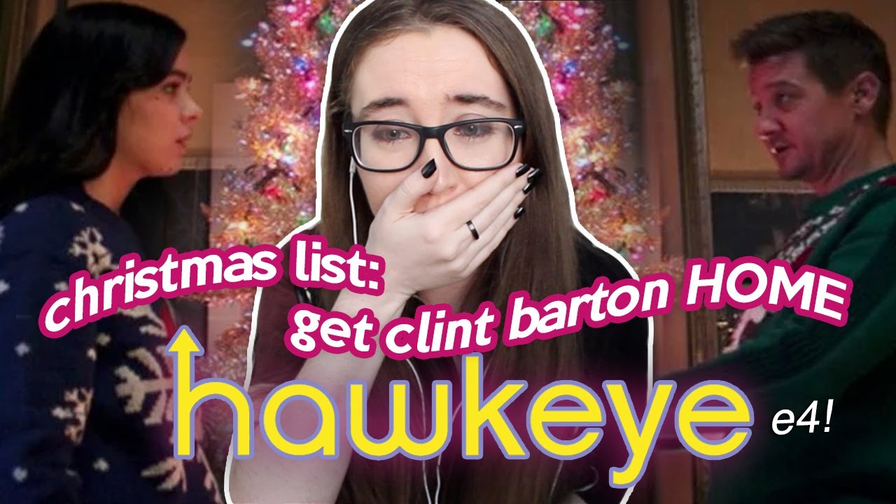 how about some HO, HO, HOLIDAY HEARTBREAK 💔 | hawkeye commentary: episode 4!