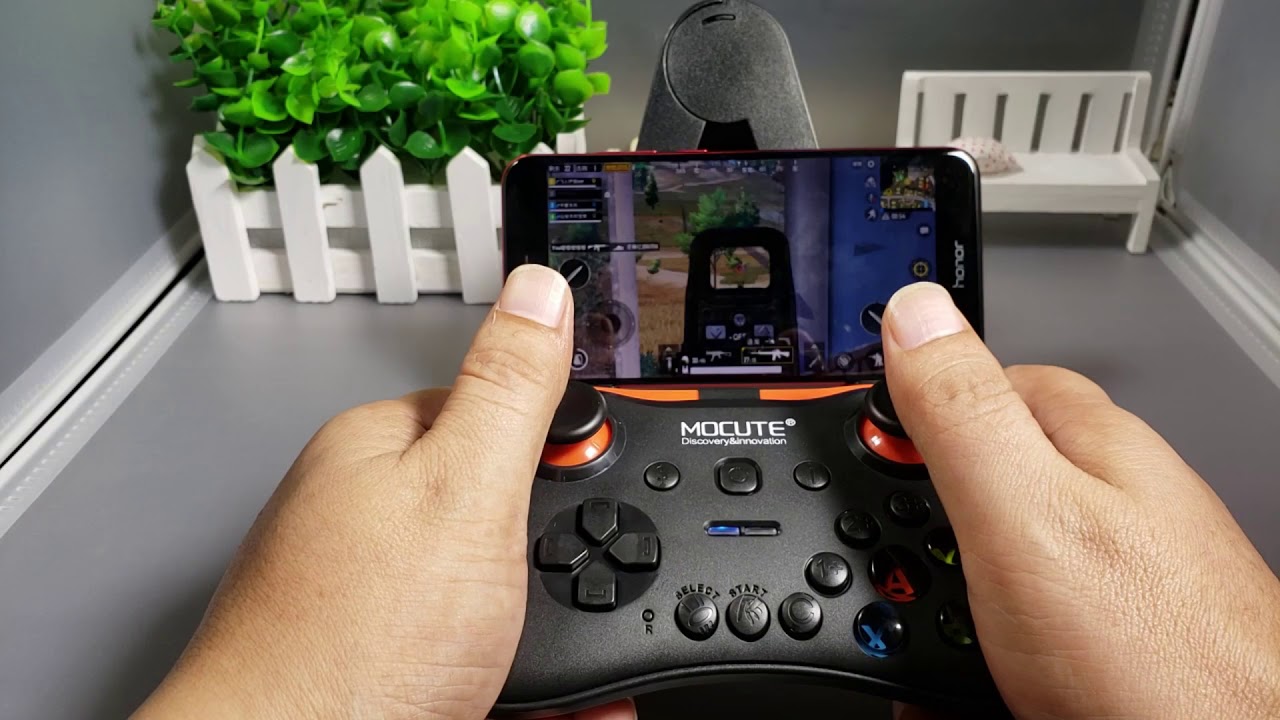 MOCUTE-056 gamepad play PUBG Mobile