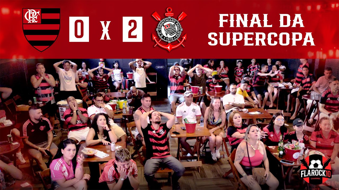 React Flamengo 0x2 Corinthians | Supercopa | Melhores momentos | Gols