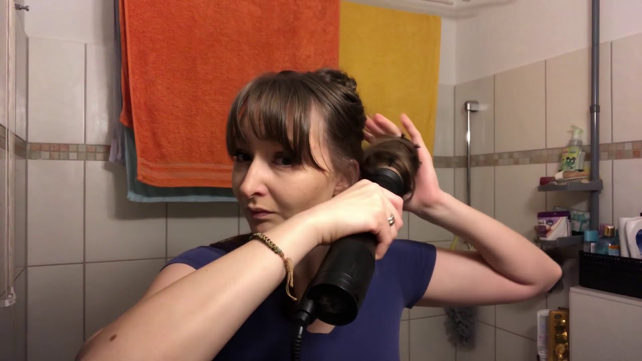Jak układam swoje włosy  na oborową lokówko-suszarkę 🧐