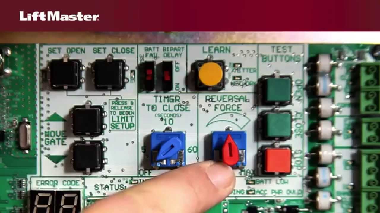 LiftMaster - Pad Mount Gate Control Box Overview