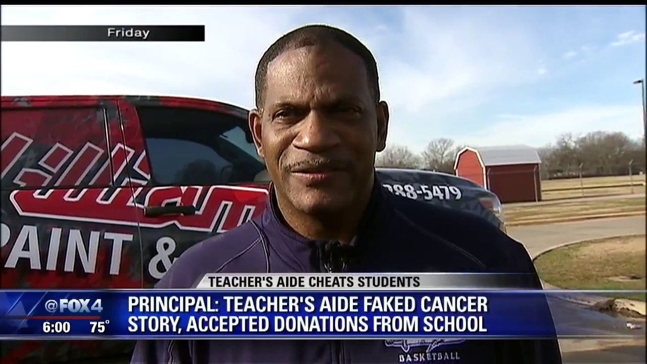 Teacher's Aide Fakes Cancer Diagnosis