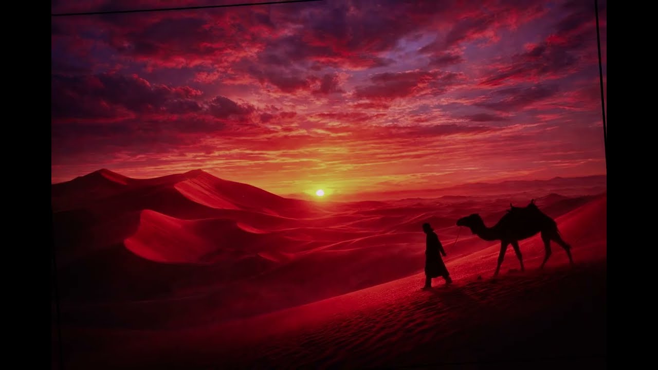A Midnight in the Sahara Desert: Starry Night Sleep Story | Deep Sleep