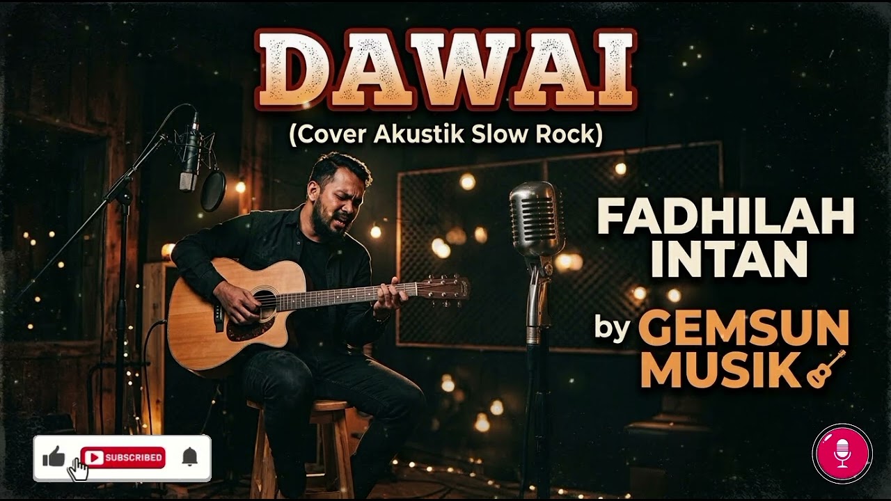 ​🎸 DAWAI - Fadhilah Intan (Cover Akustik Slow Rock) by GEMSUN MUSIK