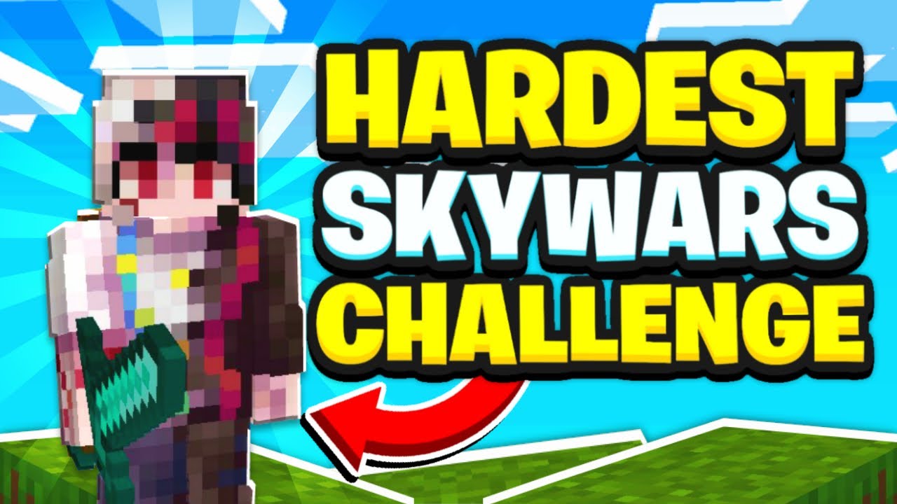 The HARDEST Hive Skywars Challenge (Minecraft Bedrock Edition)