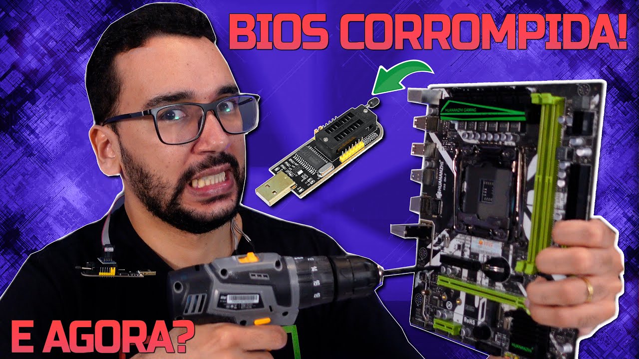 FERROU a Bios do seu XEON? Saiba como REGRAVAR! Tutorial 2024