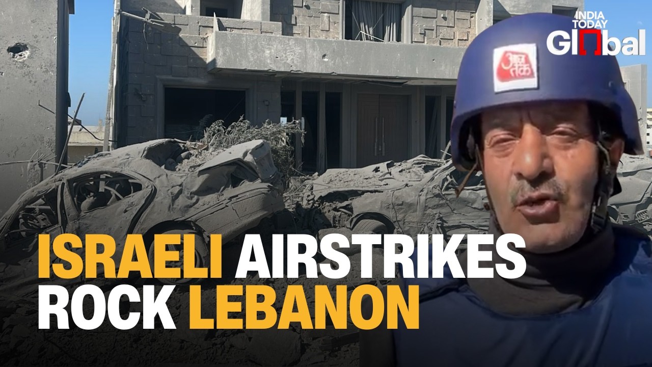 5 Killed, 13 Injured In Israeli Airstrikes In Southern Lebanon | Ashraf Wani Ground Report