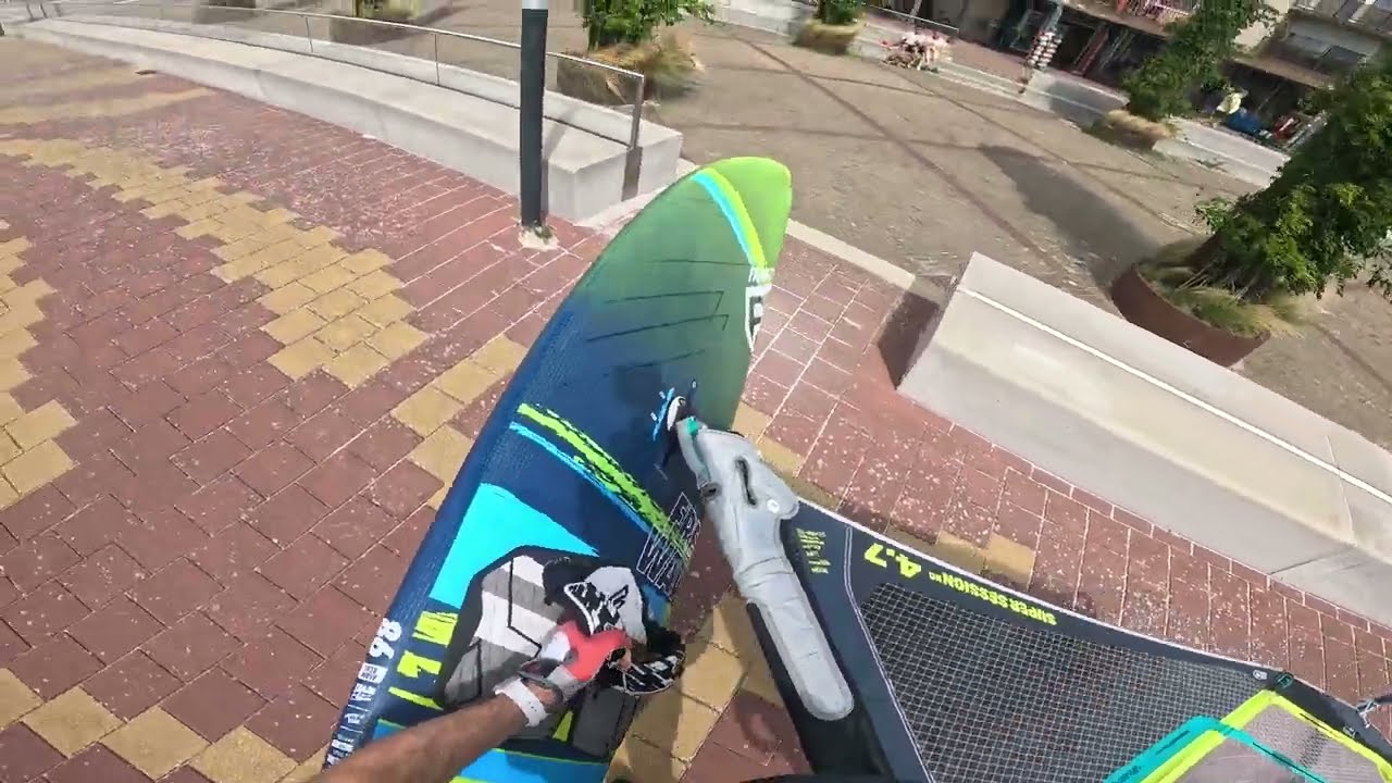Makkum Beach Windsurfing and Parking Walk by Harry Wessling 2025