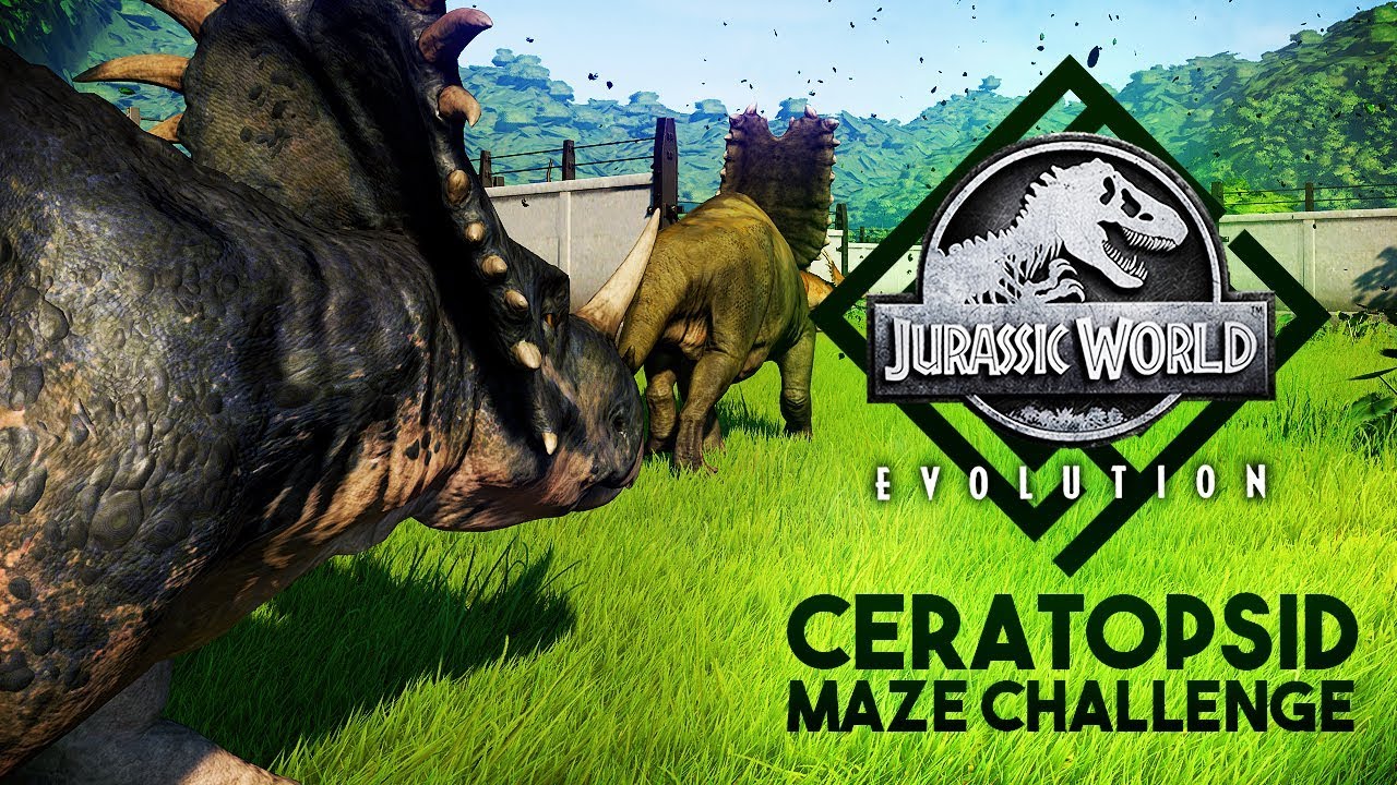 САМЫЙ БОЛЬШОЙ ИСПЫТАНИЕ ЛАБИРИНТА С ДИНОЗАВРАМИ! | Jurassic World: Evolution Dinosaur Maze Challenge