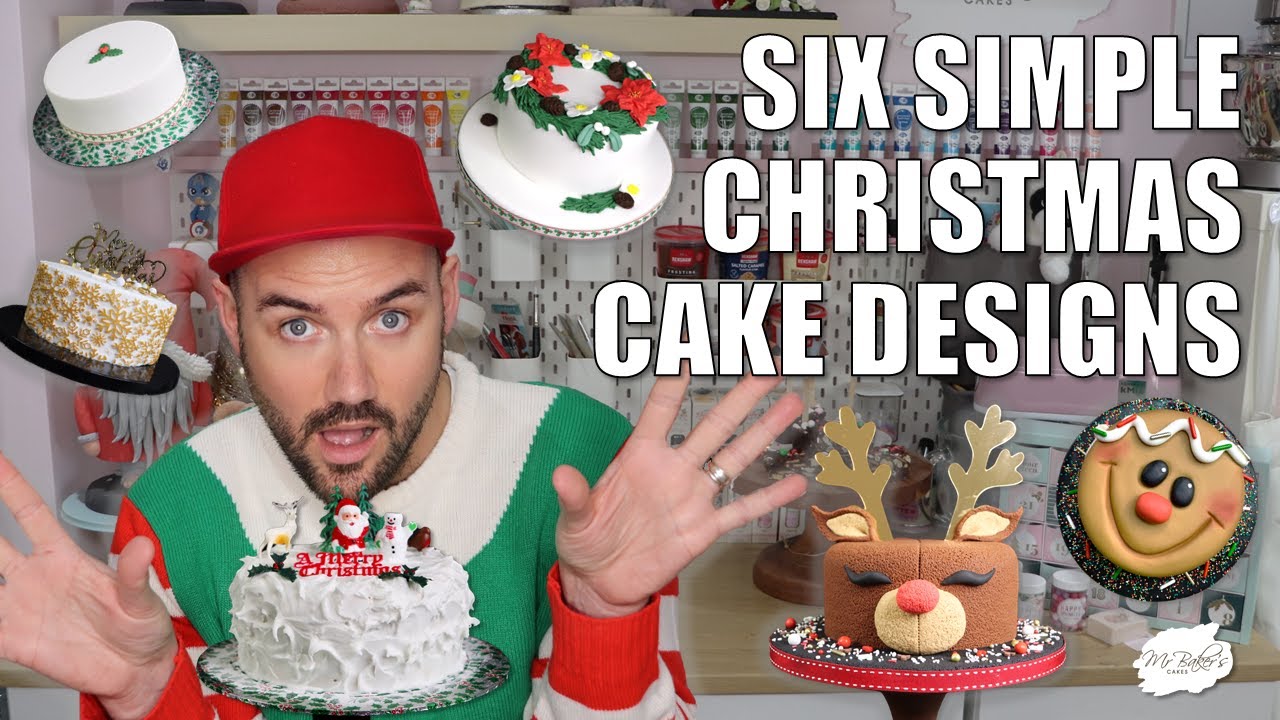 Ultimate Christmas Cake Tutorial Collection | 6 Designs to Try | Traditional | Modern | How to