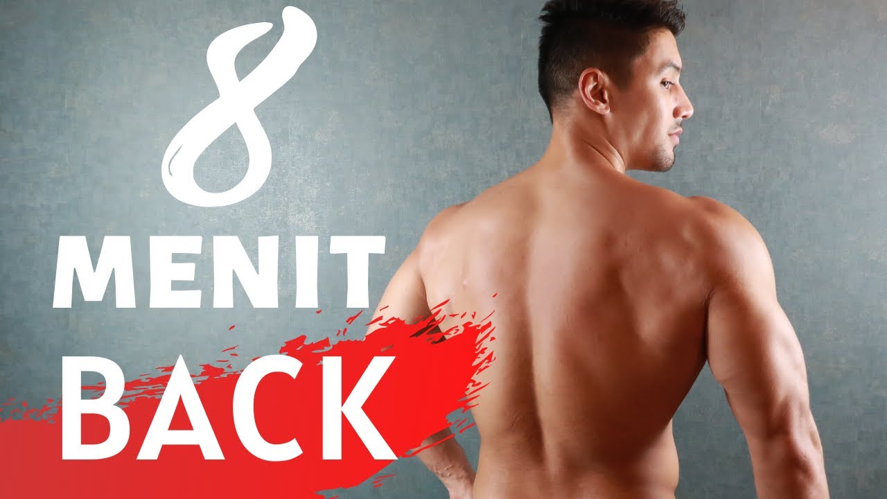 CARA LATIHAN BACK DI RUMAH DALAM 8 MENIT