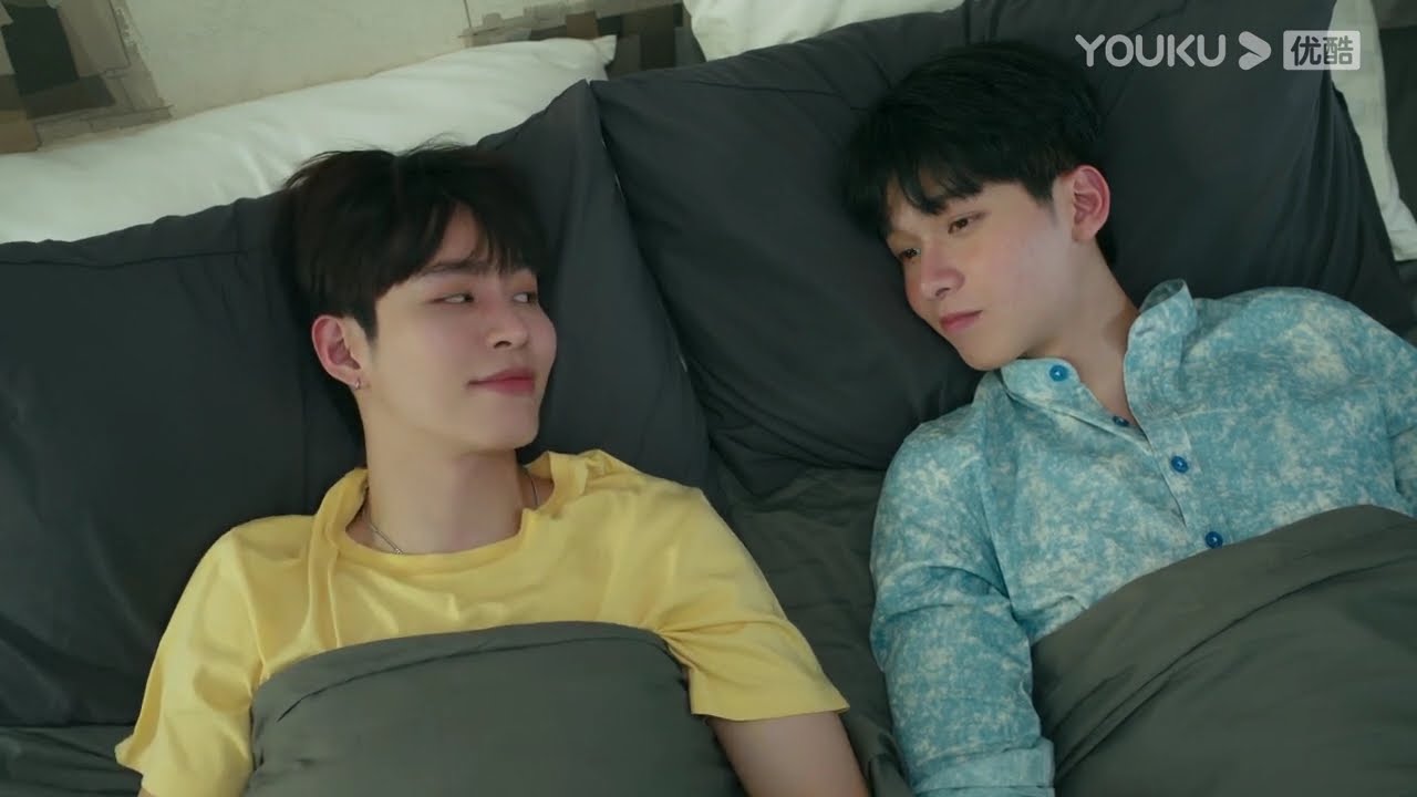 「可以嗎？」Night醉酒後大膽向Dream表達愛意，親吻他的臉龐，與他激情一夜~ #คืนของฉันฝันของเธอ  #NightDream